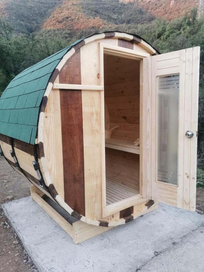 Cabana San Jose Del Maipo Sector La Obra Los Chacayes Kültér fotó