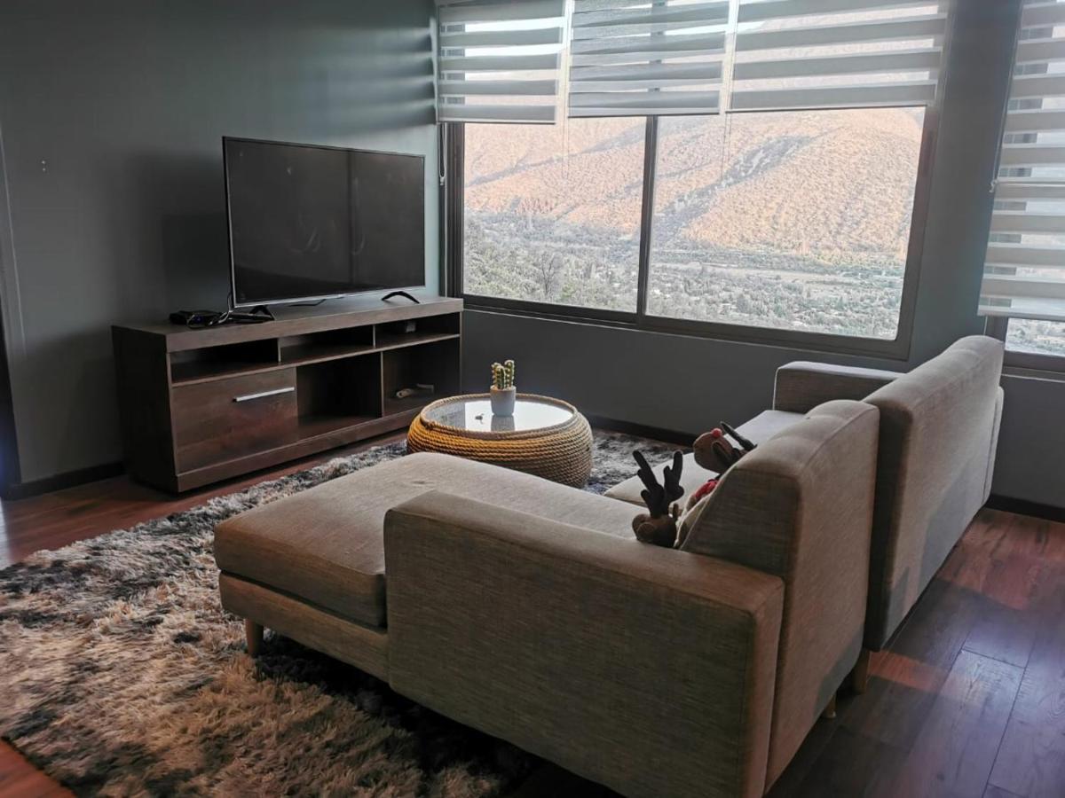 Cabana San Jose Del Maipo Sector La Obra Los Chacayes Kültér fotó