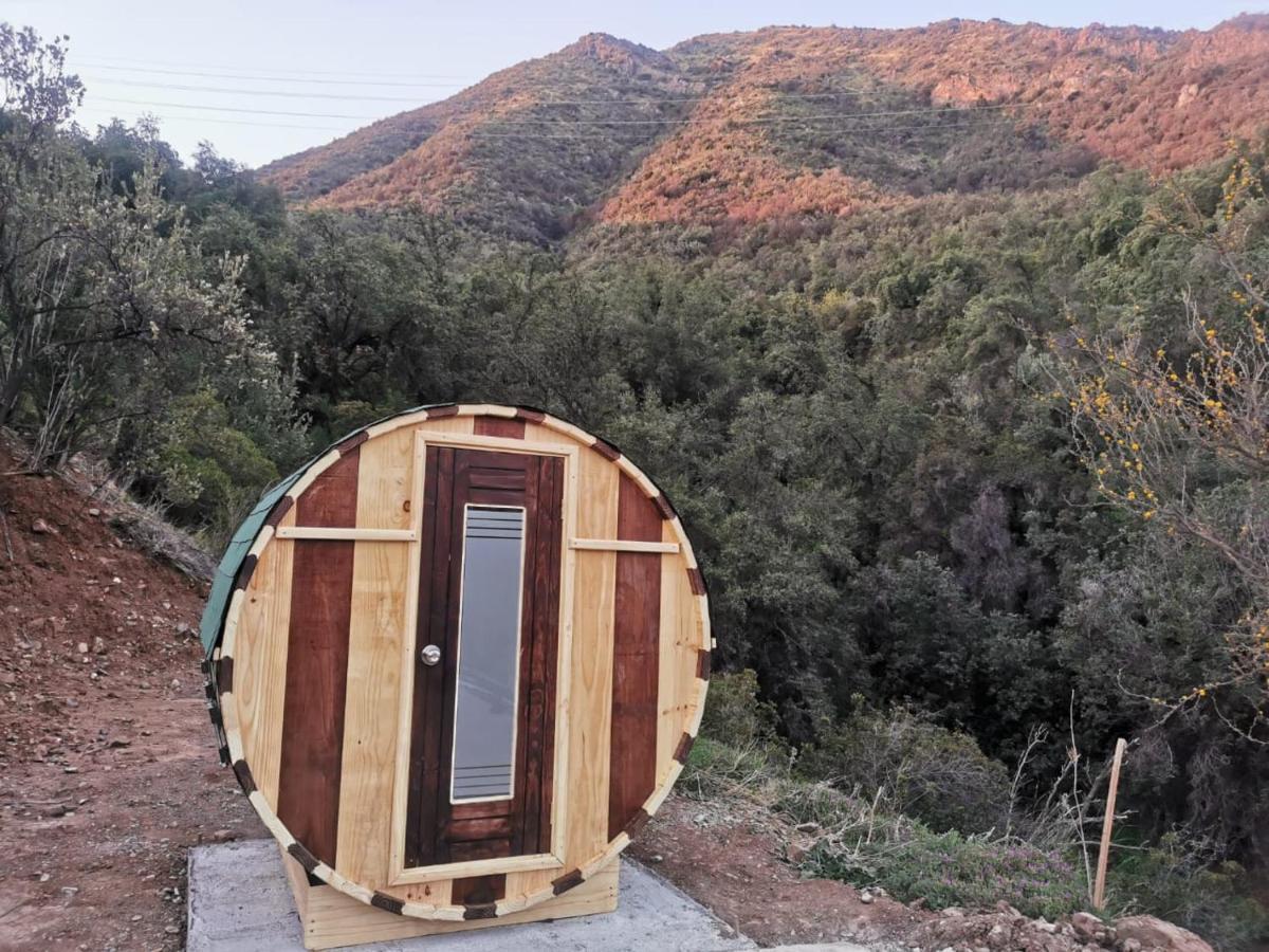 Cabana San Jose Del Maipo Sector La Obra Los Chacayes Kültér fotó
