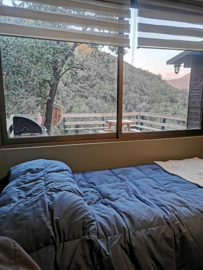 Cabana San Jose Del Maipo Sector La Obra Los Chacayes Kültér fotó